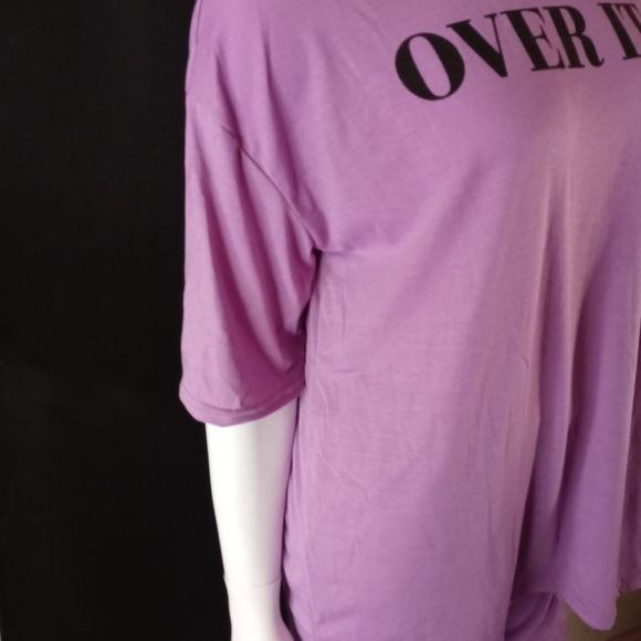 π€"Over It" 2 Pc Short Setπ€ Women's 2PC Set - Picture 4 of 5